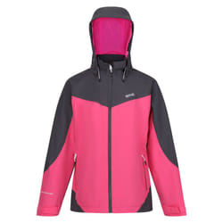 Regatta Womens/Ladies Bosfield II Waterproof Jacket - 8 UK, Flamingo Pink/Seal Grey