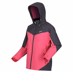 Regatta Womens/Ladies Bosfield II Waterproof Jacket - 8 UK, Flamingo Pink/Seal Grey