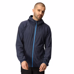Regatta Mens Navigate Full Zip Fleece Jacket - 3XL, Navy/French Blue