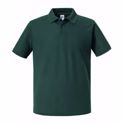 Russell Mens Authentic Eco Polo Shirt - 3XL, Bottle Green