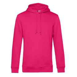 B&C Mens Organic Hoodie - S, Magenta Pink