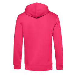 B&C Mens Organic Hoodie - S, Magenta Pink