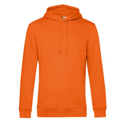 B&C Mens Organic Hoodie - S, Pure Orange