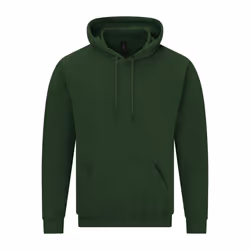Gildan Unisex Adult Softstyle Fleece Midweight Hoodie - 3XL, Forest Green