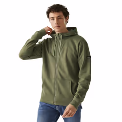 Regatta Mens Shorebay II Full Zip Hoodie - 3XL, Green