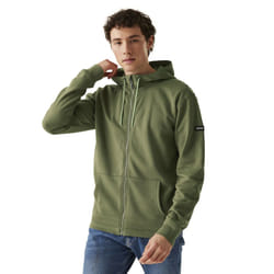 Regatta Mens Shorebay II Full Zip Hoodie - 3XL, Green