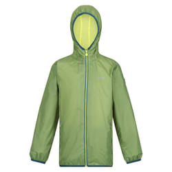 Regatta Great Outdoors Childrens/Kids Lever II Packaway Rain Jacket - 15-16 Years, Green