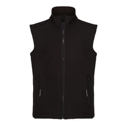 Regatta Childrens/Kids Ablaze Softshell Reflective Gilet - 9-10 Years, Black