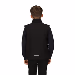 Regatta Childrens/Kids Ablaze Softshell Reflective Gilet - 9-10 Years, Black