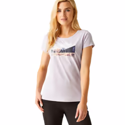 Regatta Womens/Ladies Breezed IV Mountain T-Shirt - 18 UK, Lilac Frost