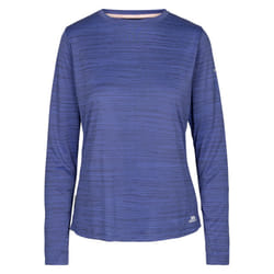 Trespass Womens/Ladies Nettil Long-Sleeved Active Top - L, Baja Blue Marl