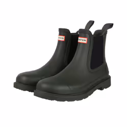 Hunter Womens/Ladies Commando Chelsea Boots - 7 UK, Dark Olive