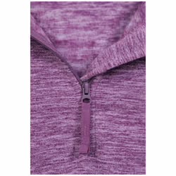 Mountain Warehouse Womens/Ladies Snowdon Melange Fleece Top - 18 UK, Dusky Purple