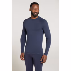 Mountain Warehouse Mens Keep The Heat Thermal Top - S, Navy