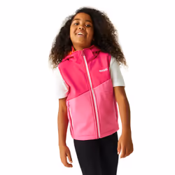 Regatta Childrens/Kids Acidity II Body Warmer - 3-4 Years, Pink Potion/Flamingo Pink