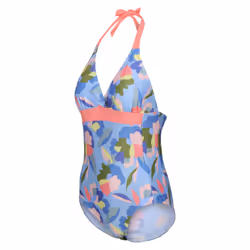 Regatta Womens/Ladies Flavia II Abstract Floral One Piece Swimsuit - 8 UK, Blue/Green/Pink