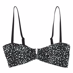 Regatta Womens/Ladies Aceana III Polka Dot Bikini Top - 14 UK, Black/White