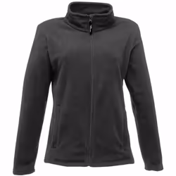 Regatta Womens/Ladies Microfleece Full Zip Jacket - 8 UK, Black