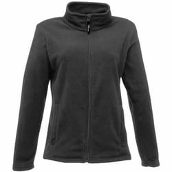 Regatta Womens/Ladies Microfleece Full Zip Jacket - 8 UK, Black