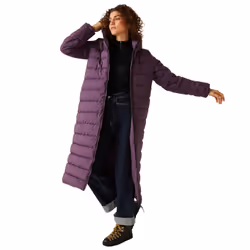 Regatta Womens/Ladies Elender Baffled Hooded Jacket - 8 UK, Deep Plum