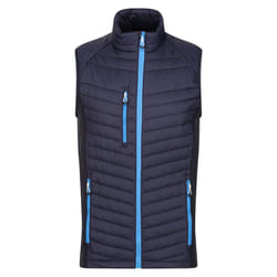 Regatta Mens Navigate Quilted Hybrid Gilet - 3XL, Navy/French Blue