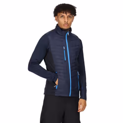 Regatta Mens Navigate Quilted Hybrid Gilet - 3XL, Navy/French Blue