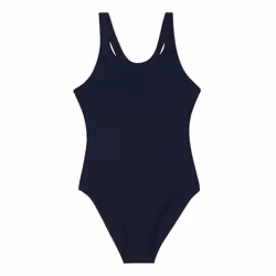Regatta Girls Katrisse Plain One Piece Swimsuit - 9-10 Years, Navy