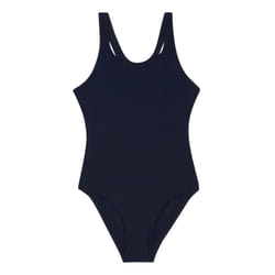 Regatta Girls Katrisse Plain One Piece Swimsuit - 9-10 Years, Navy