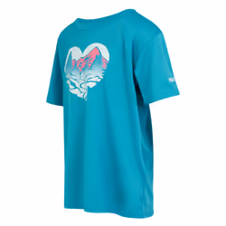 Regatta Childrens/Kids Alvardo VIII Heart T-Shirt - 5-6 Years, Tahoe Blue