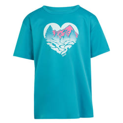 Regatta Childrens/Kids Alvardo VIII Heart T-Shirt - 3-4 Years, Tahoe Blue