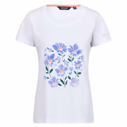 Regatta Womens/Ladies Filandra VIII Floral T-Shirt - 16 UK, White