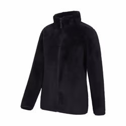 Mountain Warehouse Womens/Ladies Teddy Fleece Full Zip Jacket - 16 UK, Black