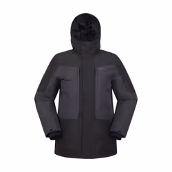 Mountain Warehouse Mens Tephra Waterproof Padded Parka - XS, Dark Grey