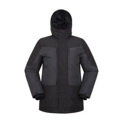Mountain Warehouse Mens Tephra Waterproof Padded Parka - XS, Dark Grey