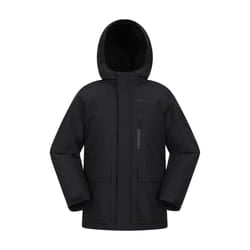 Mountain Warehouse Childrens/Kids Noah Borg Lined Waterproof Jacket - 9-10 Years, Black