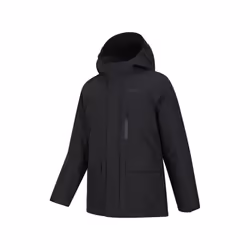 Mountain Warehouse Childrens/Kids Noah Borg Lined Waterproof Jacket - 9-10 Years, Black
