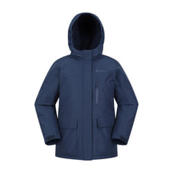 Mountain Warehouse Childrens/Kids Noah Borg Lined Waterproof Jacket - 9-10 Years, Navy