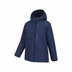 Mountain Warehouse Childrens/Kids Noah Borg Lined Waterproof Jacket - 9-10 Years, Navy