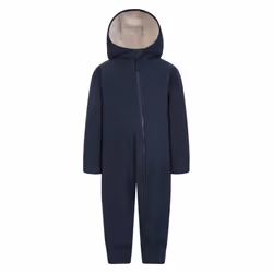 Mountain Warehouse Childrens/Kids Aspen Borg Fleece Lined Snowsuit - 12-18 Months, Navy