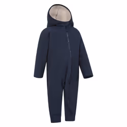 Mountain Warehouse Childrens/Kids Aspen Borg Fleece Lined Snowsuit - 12-18 Months, Navy