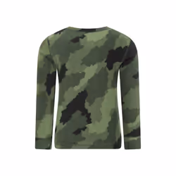 Mountain Warehouse Childrens/Kids Camo Polar Fleece Base Layer Set - 3-4 Years, Khaki Green