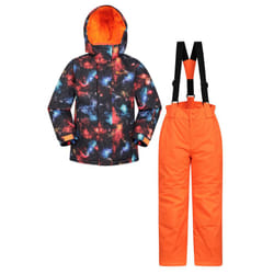 Mountain Warehouse Childrens/Kids Cosmic Ski Jacket & Trousers - 5-6 Years, Jet Black