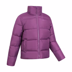 Mountain Warehouse Childrens/Kids Lottie Water Resistant Padded Jacket - 11-12 Years, Purple