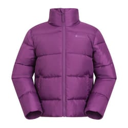 Mountain Warehouse Childrens/Kids Lottie Water Resistant Padded Jacket - 13 Years, Purple