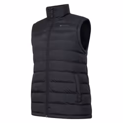 Mountain Warehouse Mens Seasons Faux Fur Lined Padded Gilet - XS, Black