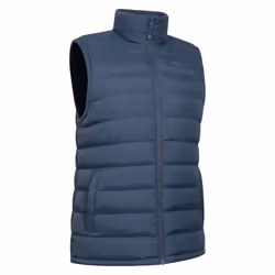 Mountain Warehouse Mens Seasons Faux Fur Lined Padded Gilet - XS, Navy