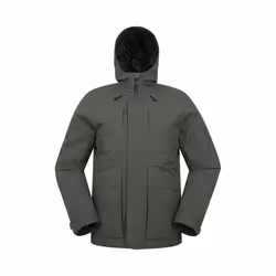 Mountain Warehouse Mens Tempest Waterproof Padded Jacket - XXS, Khaki Green