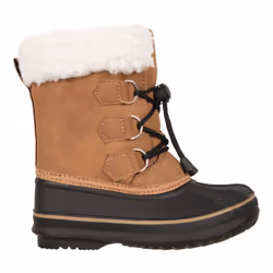 Mountain Warehouse Toddler Adaptive Lace Up Snow Boots - 11 UK Child, Brown