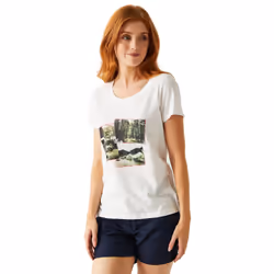 Regatta Womens/Ladies Filandra VIII Photograph T-Shirt - 16 UK, White