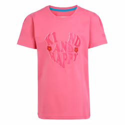 Regatta Childrens/Kids Bosley VII Text T-Shirt - 3-4 Years, Flamingo Pink